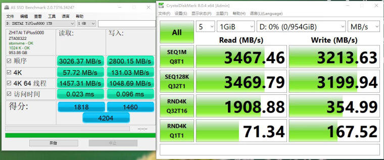 真实情况透露致态tiplus5000和pc005比较 哪款好？深度剖析功能区别